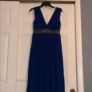 ASOS Blue Maternity Gown